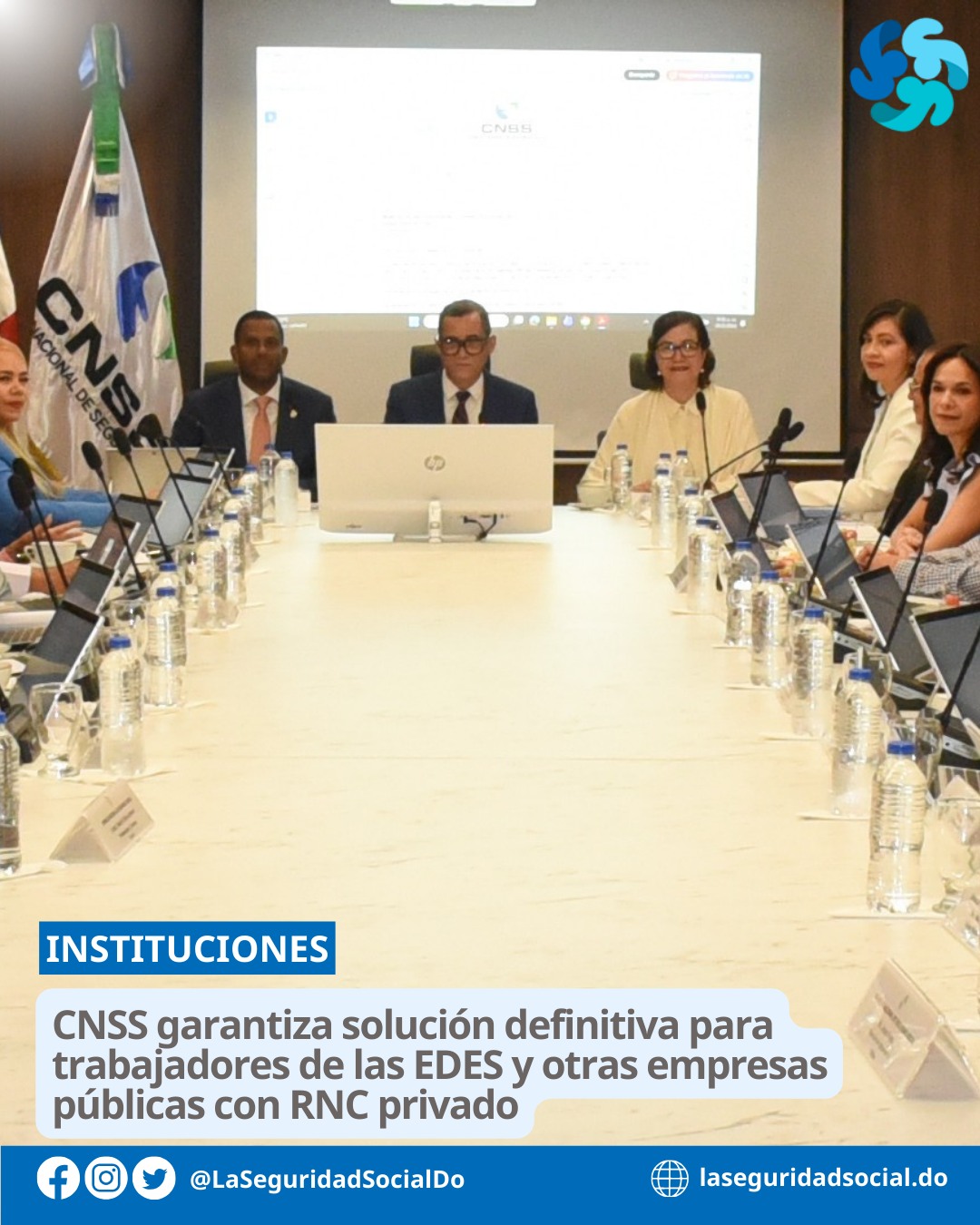 El CNSS aprobó una medida que permitirá a trabajadores de las EDES y otras empresas públicas con RNC privado trasladarse al sistema de pensiones de reparto y acceder a una pensión estatal.
La decisión busca garantizar derechos laborales y resolver una situación que durante años afectó a cientos de empleados del sector público.
Leer más en https://laseguridadsocial.do/cnss-garantiza-solucion-definitiva-para-trabajadores-de-las-edes-y-otras-empresas-publicas-con-rnc-privado/
#LaSeguridadSocialDo @LaSeguridadSocialDo @Cnssrd #CNSS #Pensiones #SeguridadSocial #EDES #RepúblicaDominicana #SistemaDePensiones El CNSS aprobó una medida que permitirá a trabajadores de las EDES y otras empresas públicas con RNC privado trasladarse al sistema de pensiones de reparto y acceder a una pensión estatal.
La decisión busca garantizar derechos laborales y resolver una situación que durante años afectó a cientos de empleados del sector público.
Leer más en https://laseguridadsocial.do/cnss-garantiza-solucion-definitiva-para-trabajadores-de-las-edes-y-otras-empresas-publicas-con-rnc-privado/
#LaSeguridadSocialDo @LaSeguridadSocialDo @Cnssrd #CNSS #Pensiones #SeguridadSocial #EDES #RepúblicaDominicana #SistemaDePensiones