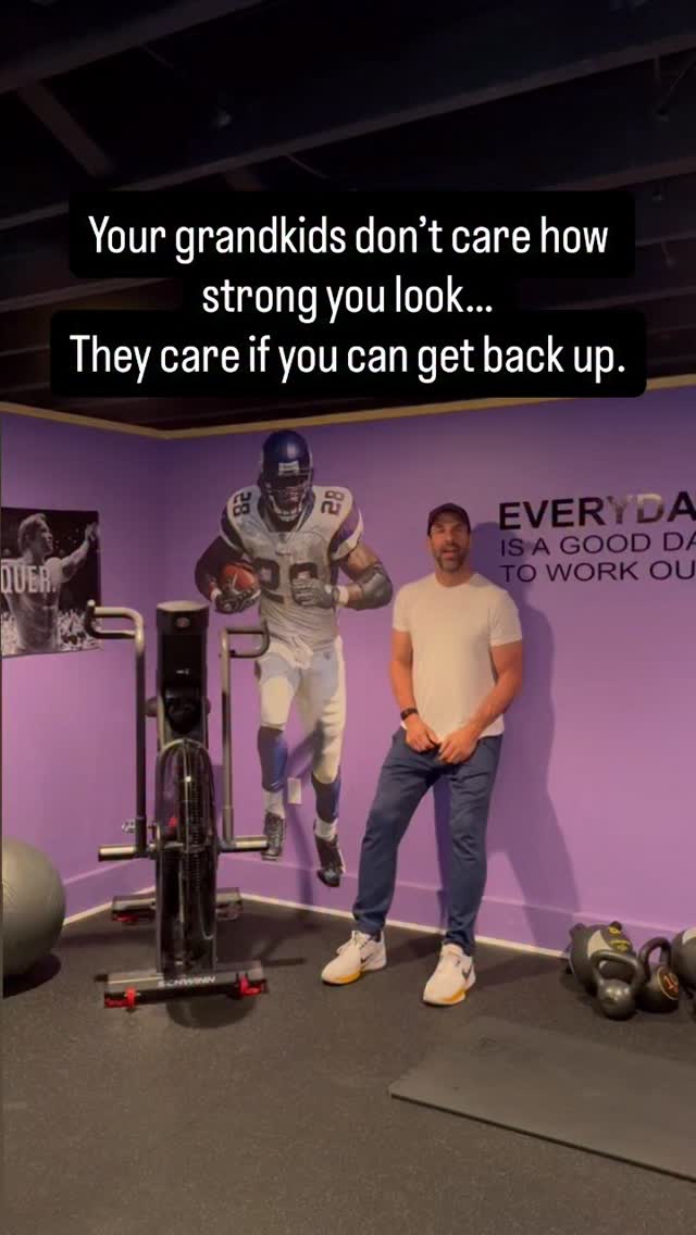 One day, getting off the floor won’t be easy. The question is… will that day surprise you?
Leg strength isn’t about the gym.
It’s about staying in the game with the people who matter most.
I hate wall sits! I don’t do wall sits for my legs. I do them so I can drop to the floor with my grandkids…
and get back up without hesitation.
That’s the kind of strength that actually matters.
#grandpa #grandma #grandparents #parenting #family