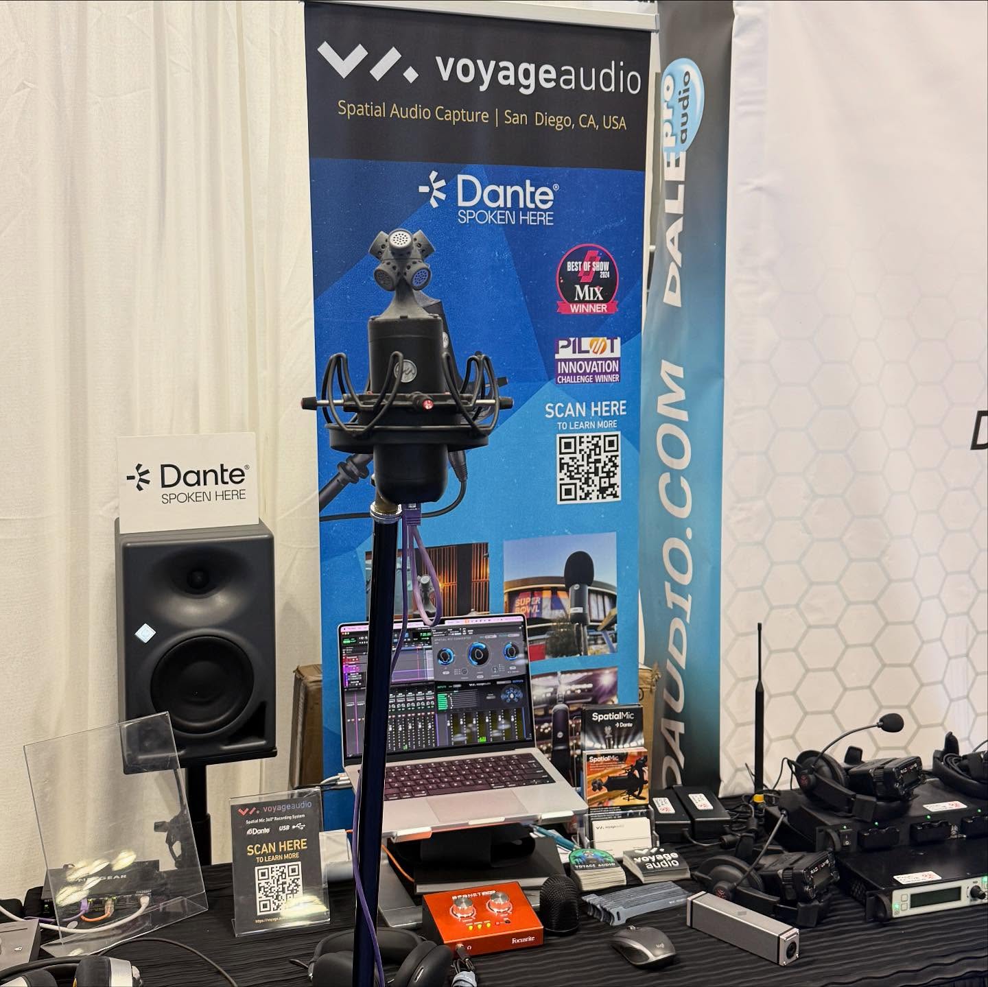 Come find us @nabshow New York! We are demoing and discussing Spatial Mic in the @daleproaudio booth throughout the show. #spatialaudio