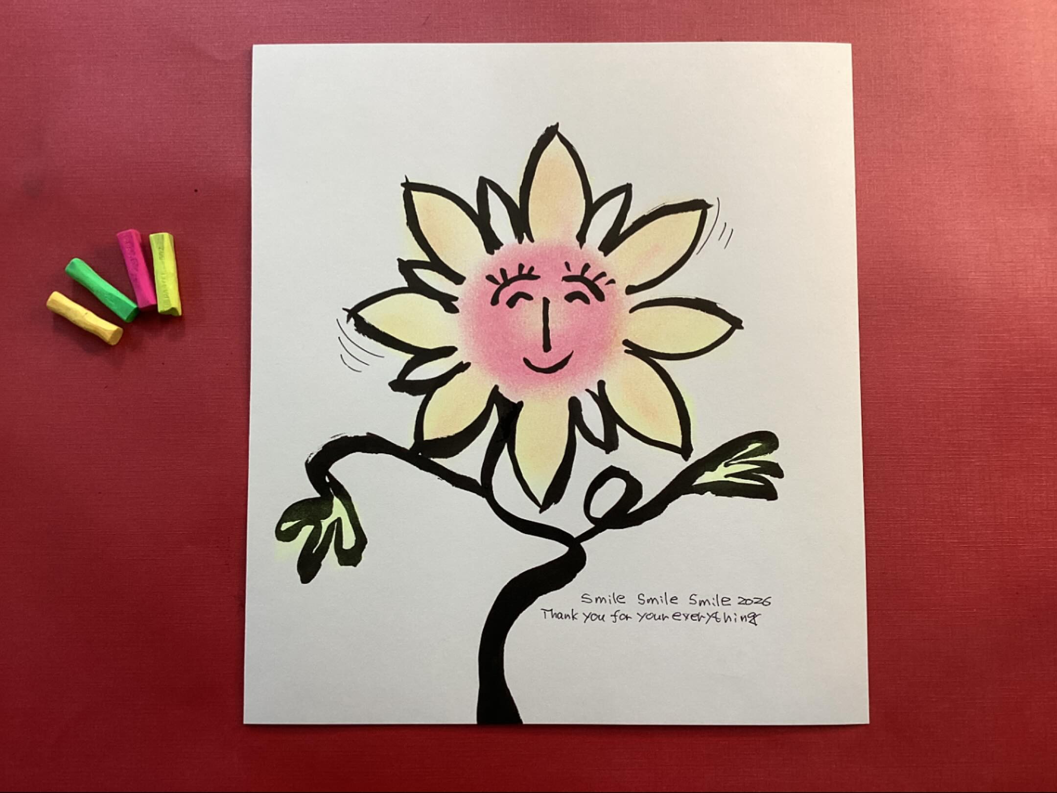 #楽筆カラーアート色遊び