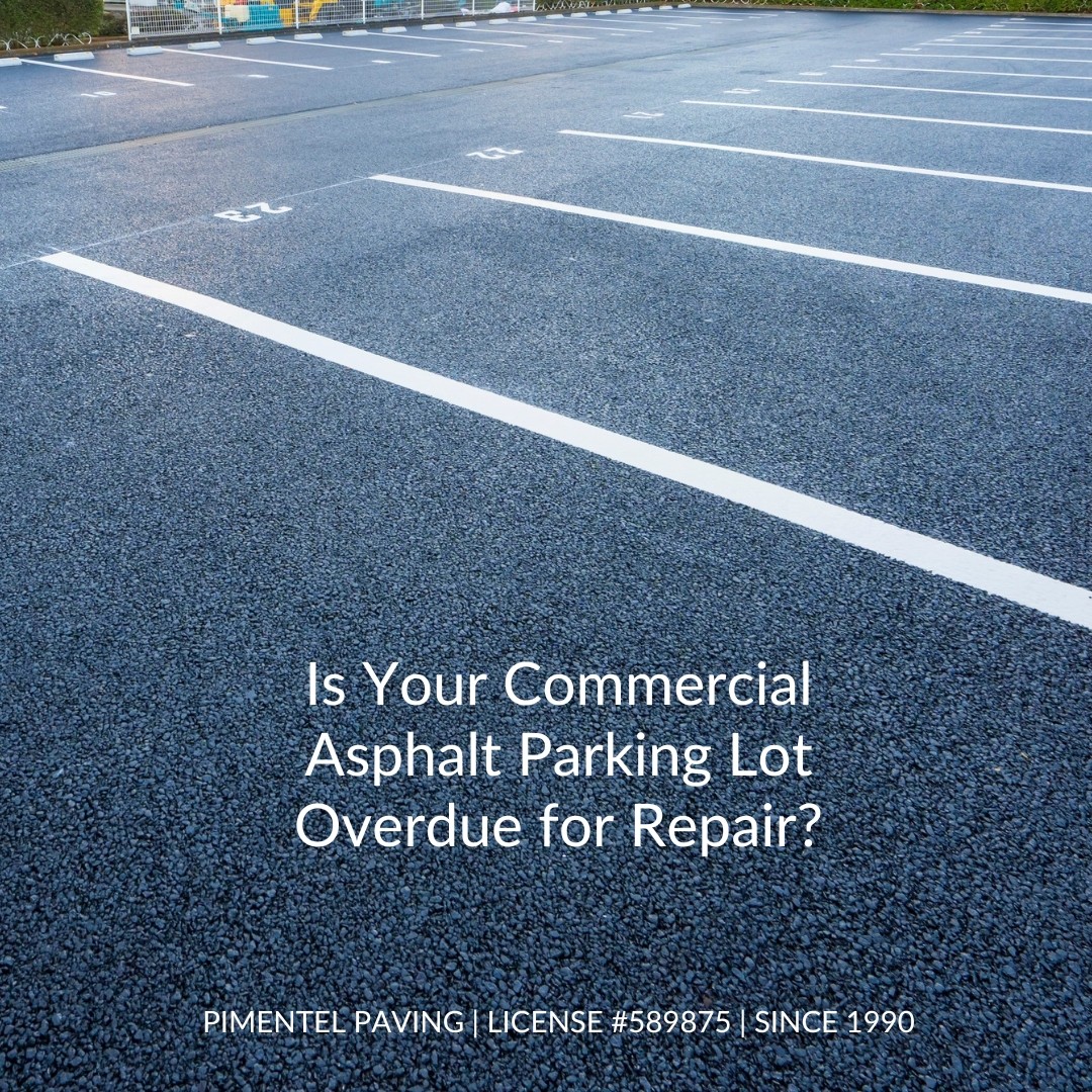 Is your commercial asphalt parking lot overdue for a little attention?
ㅤ
Your parking lot is often the first impression customers have of your business. And worn, cracked asphalt can leave a bad impression. Beyond appearance, neglected parking areas can create safety concerns and potential liability issues.
ㅤ
Cracks, potholes, uneven surfaces, and loose gravel can all become trip hazards and may put you at risk of violating state, federal, or local municipal codes.
ㅤ
Start the new year with a paving refresh done by your local Pimentel Paving crew. Give us a call for a free assessment and cost quote. We’re happy to walk your property, answer your questions, and recommend solutions that fit your needs.
ㅤ
#PimentelPaving #CommercialPaving #ParkingLotMaintenance #AsphaltMaintenance #BusinessCurbAppeal #SafetyFirst #NorthBayBusiness #SonomaCounty #NapaCounty #MarinCounty #LocalContractor #PavingExperts
ㅤ