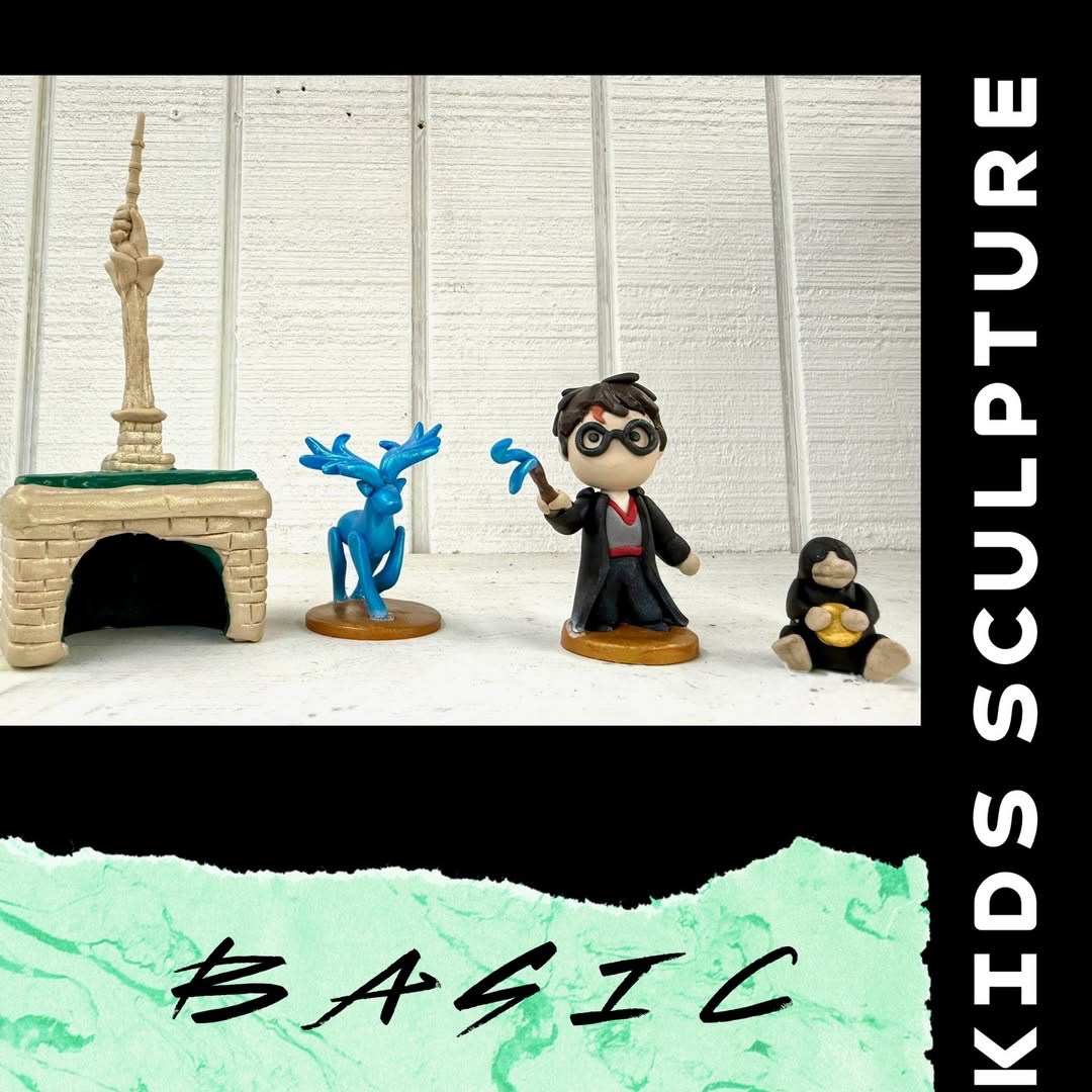 Master the Magic of Sculpting! ✨
From epic monuments to beloved characters, our Kids Basic Sculpture class teaches young artists the fundamental techniques to bring their imagination to life in polymer clay. Create your own Harry Potter Epic Universe or any character you dream up!
🗓️ KIDS BASIC SCULPTURE
📅 Thursdays, 4:00pm-5:00pm
📆 Winter Session: January 12th - February 20th, 2026
👧👦 Ages 6 & 9
👨🎨 Instructor: Rowland Cooney
💰 $165 (supplies included)
Learn to create shapes, build structure, and develop your sculpting skills in this hands-on 6-week course!
📍 The Art Room | 709 Main Street, Windermere, FL
📞 407-909-1869
🌐 www.artroomorlando.com
Limited spots available - register today!