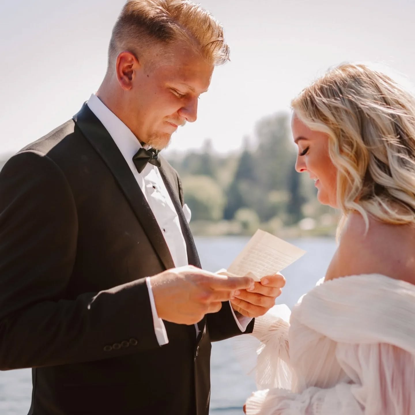 Private vows are one of my favorite things.