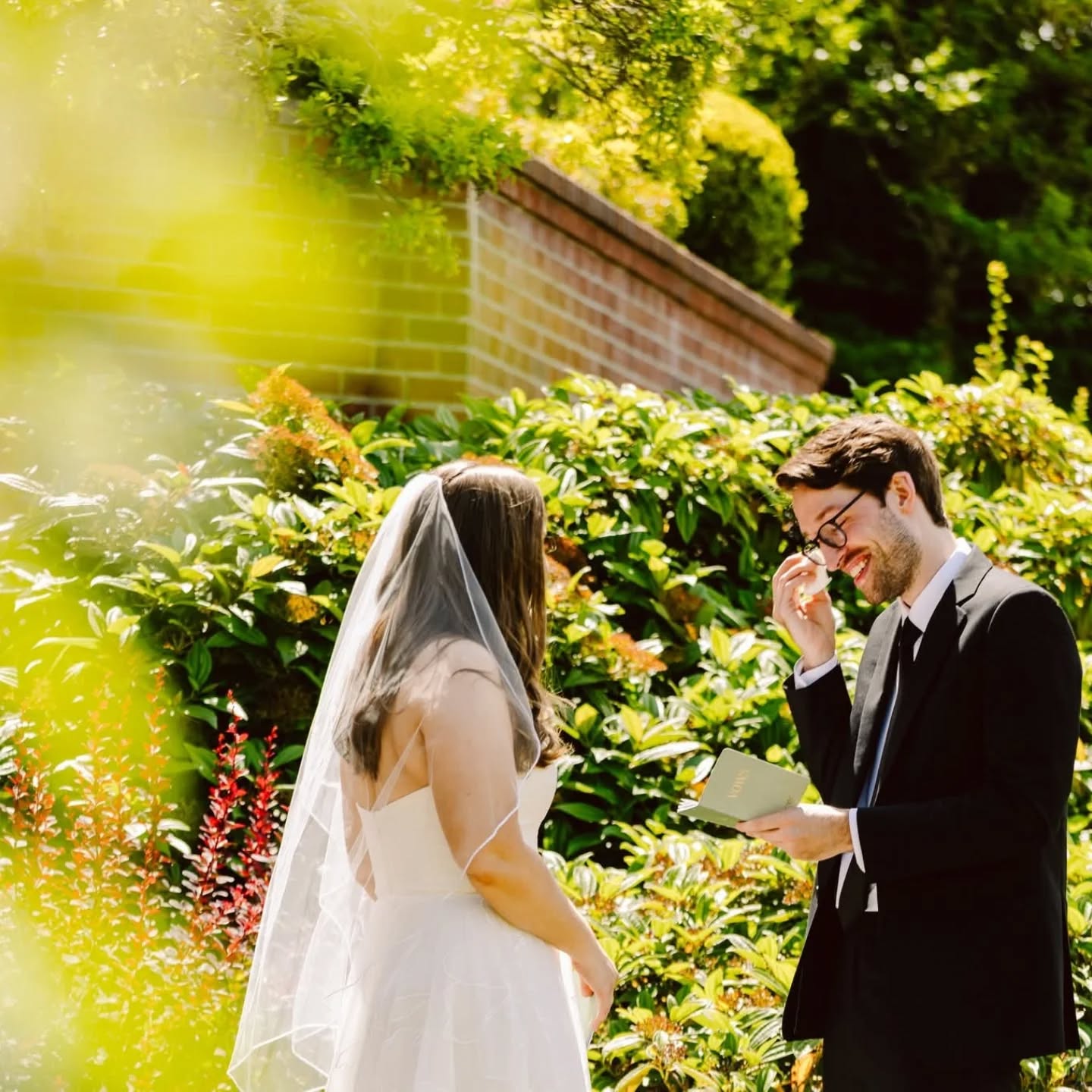 Private vows are one of my favorite things.