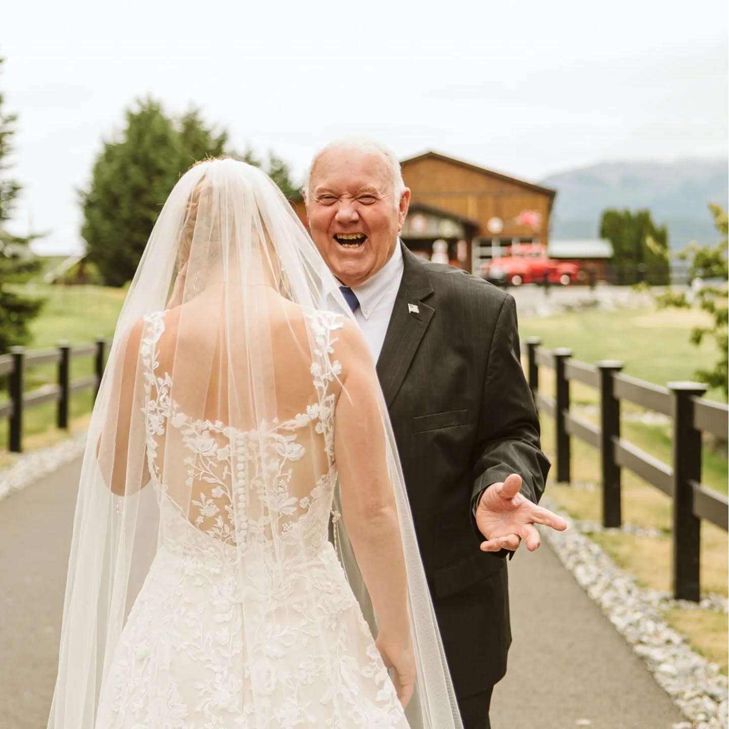 As someone whose oldest child recently married, I can confirm, ugly crying is the main job description of the parent of the marrier.