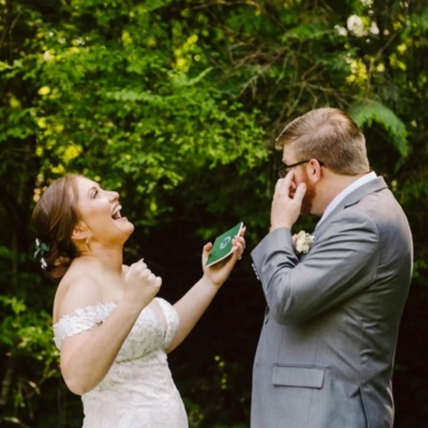 Private vows are one of my favorite things.