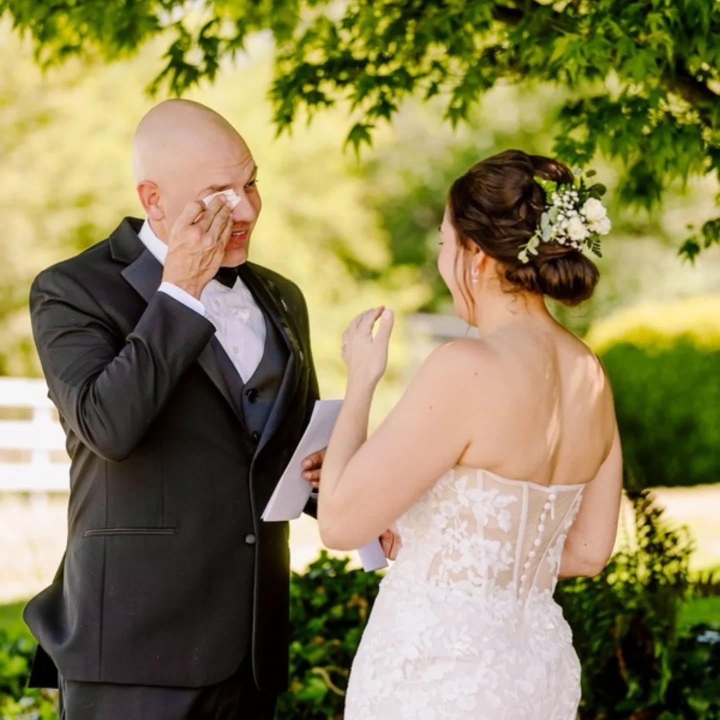 Private vows are one of my favorite things.