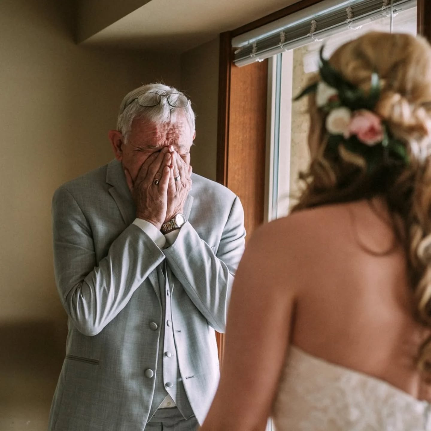 As someone whose oldest child recently married, I can confirm, ugly crying is the main job description of the parent of the marrier.