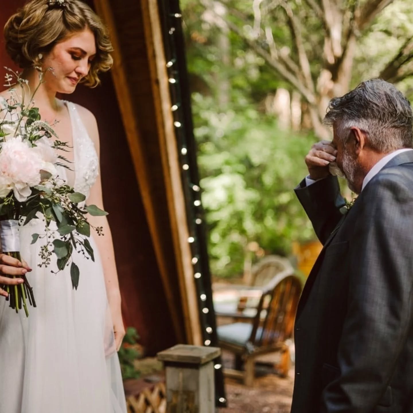 As someone whose oldest child recently married, I can confirm, ugly crying is the main job description of the parent of the marrier.