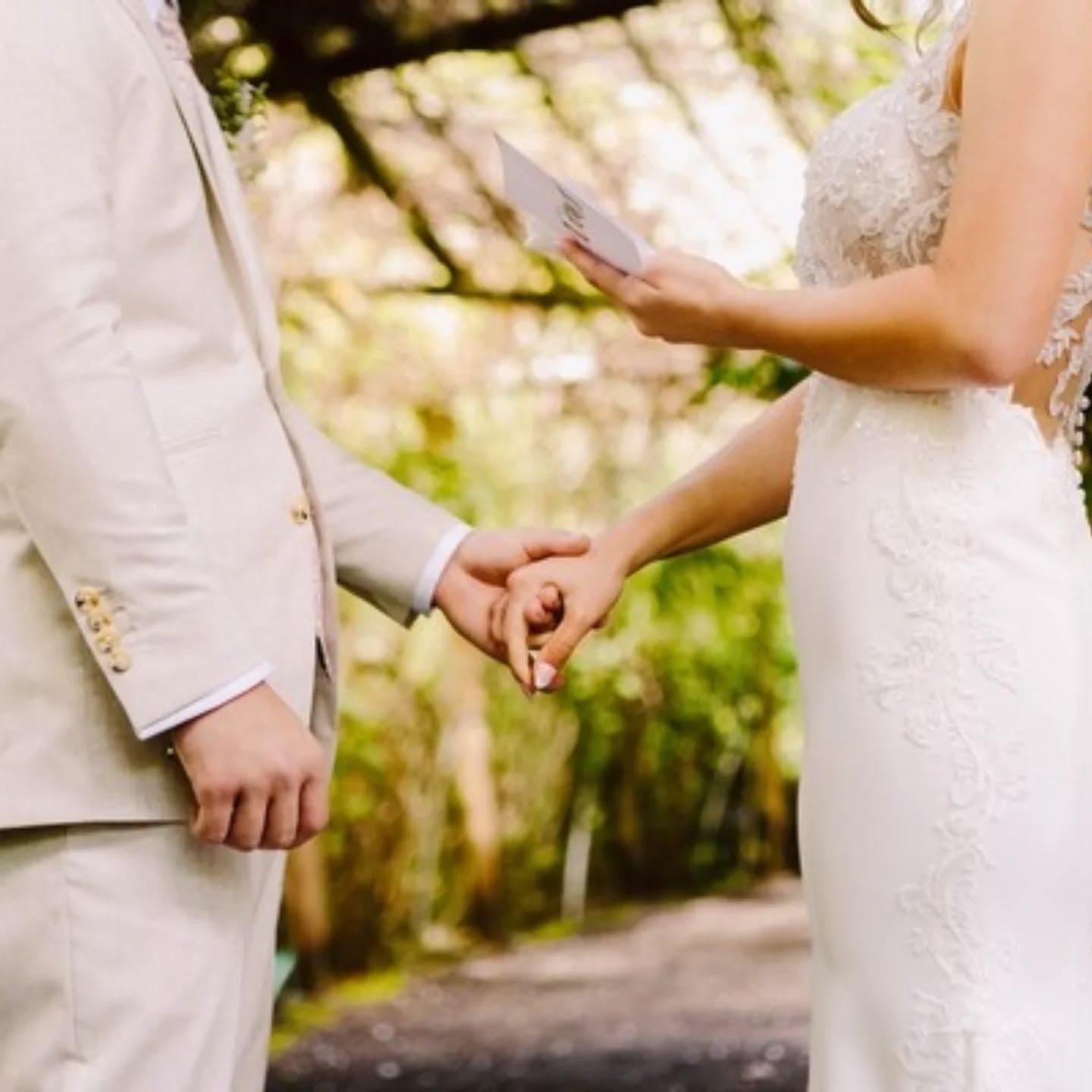 Private vows are one of my favorite things.